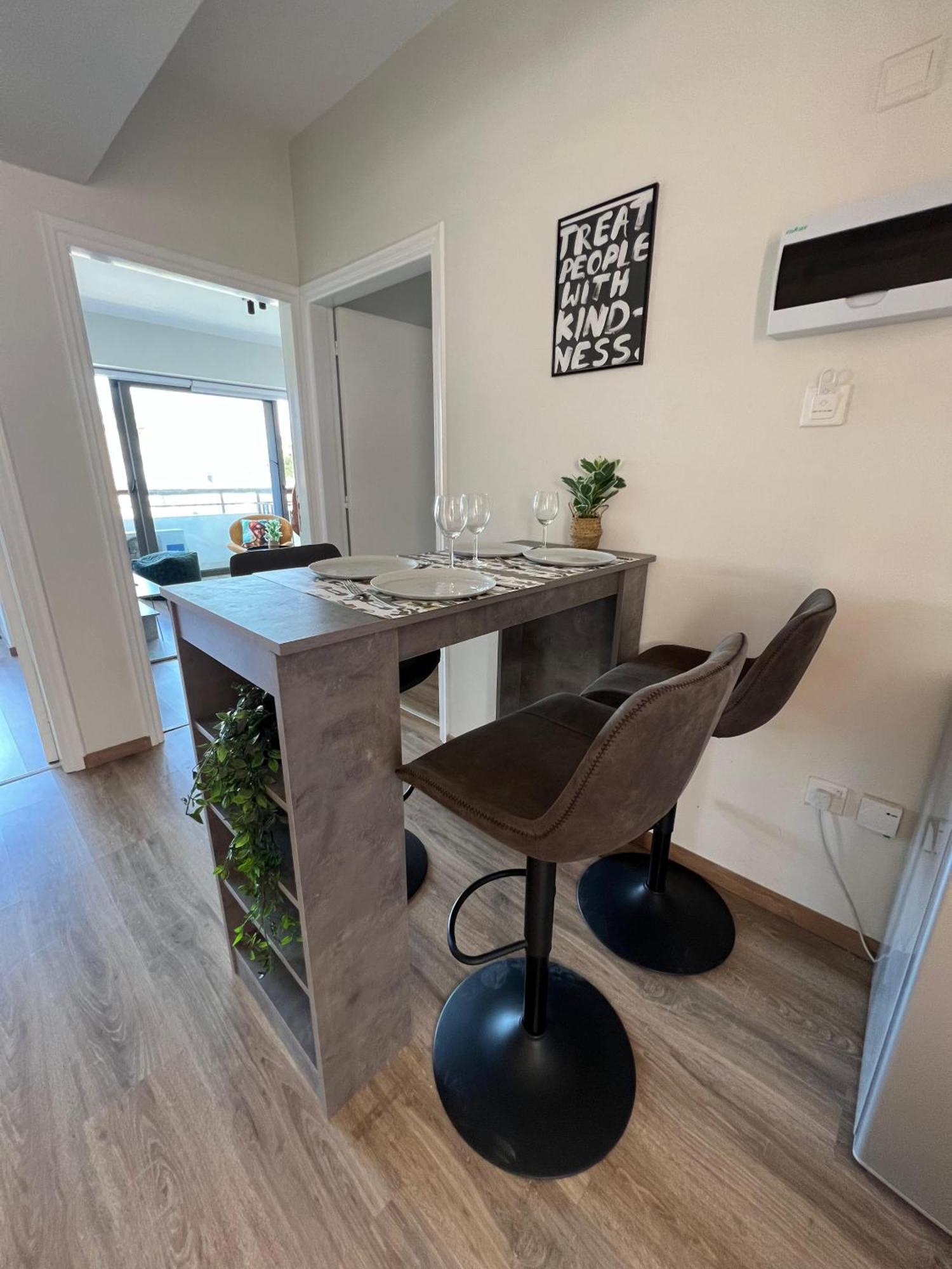 Apartamento Azul Sea View Lárnaca Exterior foto
