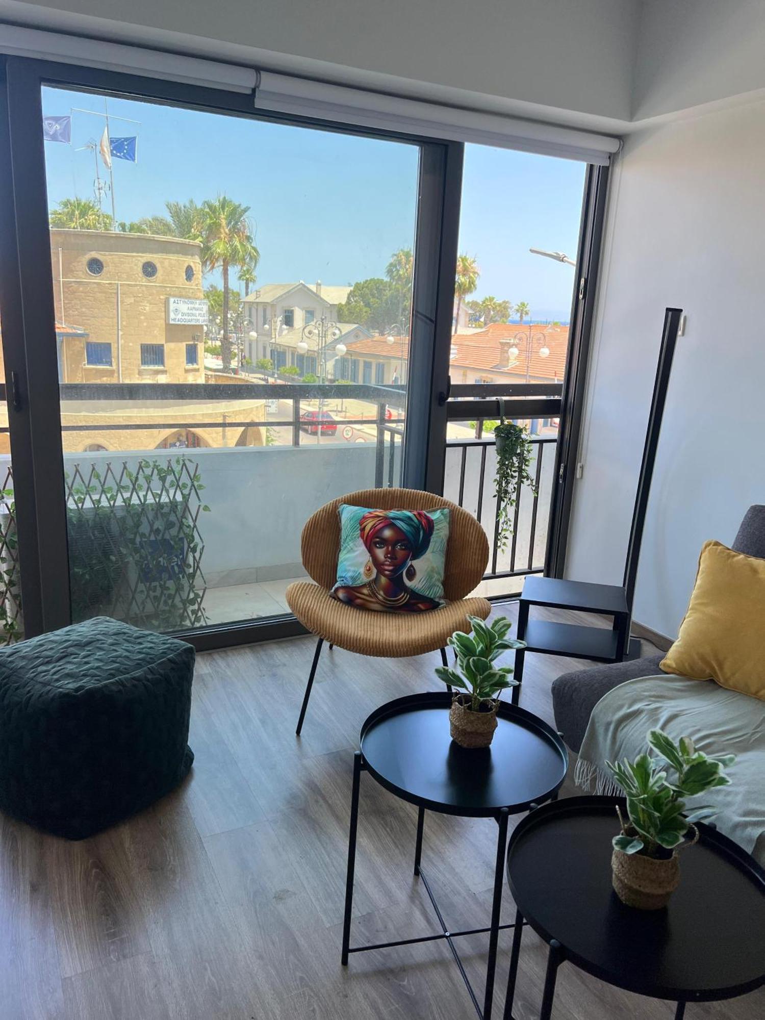 Apartamento Azul Sea View Lárnaca Exterior foto
